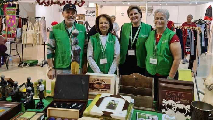 AECC charity artisan market.