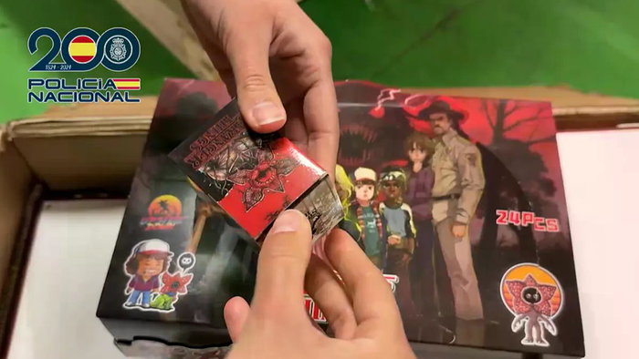 Police seize 600,000 counterfeit toys.