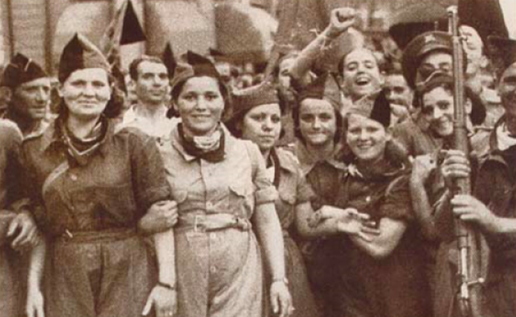 Women of the Anarco-femenist regime in Spain 1936