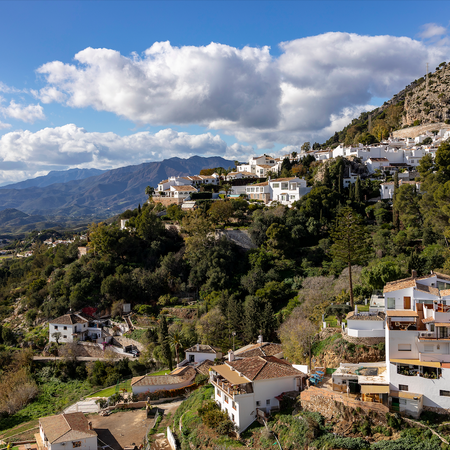 Mountain village in Spain