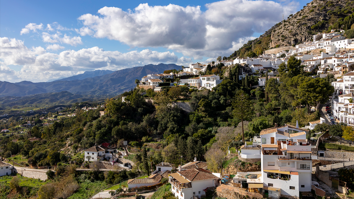 Mountain village in Spain