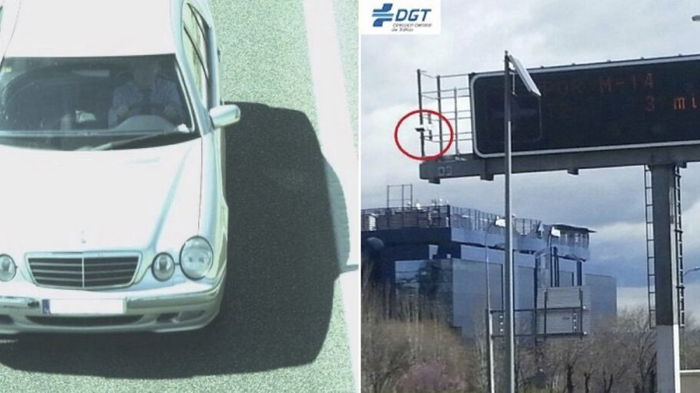 How the DGT spot those without seatbelts.