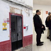 Mayor Muñoz visits the old Red Cross centre.