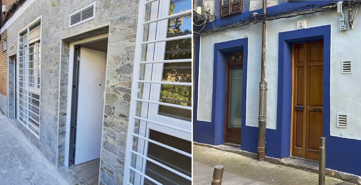 Streets In Spain Turning Over From Retail To Residence As Shops Close To Open As Homes