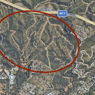 Area earmarked for massive new urbanisation.