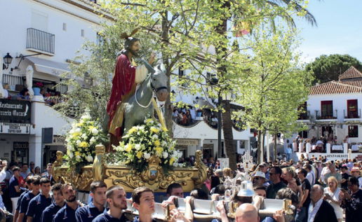 The Pollinica in Mijas Pueblo.