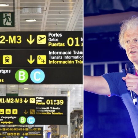 Time Martin & Barcelona airport