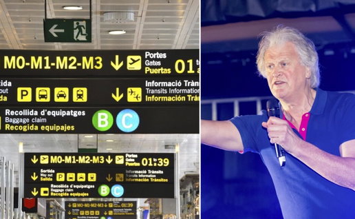 Time Martin & Barcelona airport