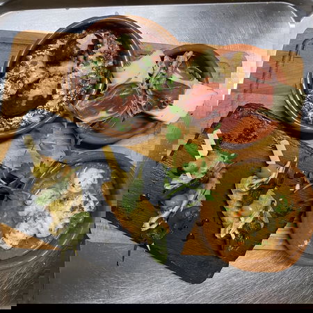 A selection of Tapas from Bistro del Olivo in Mojacar