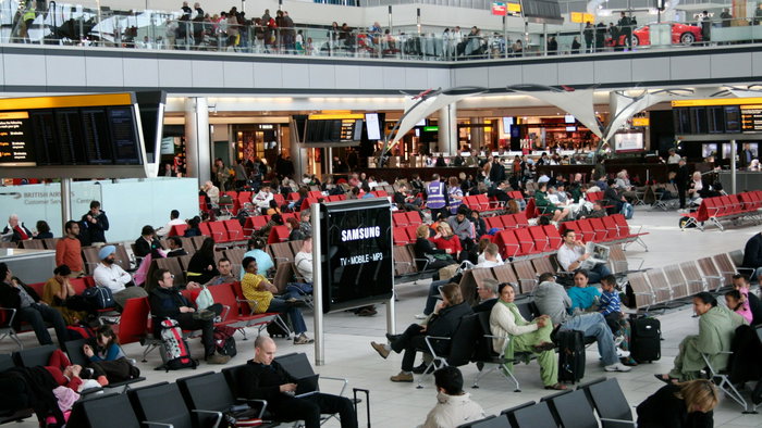 The London Heathrow Airport.