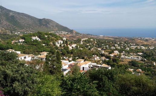 Looking over El Coto, Mijas.