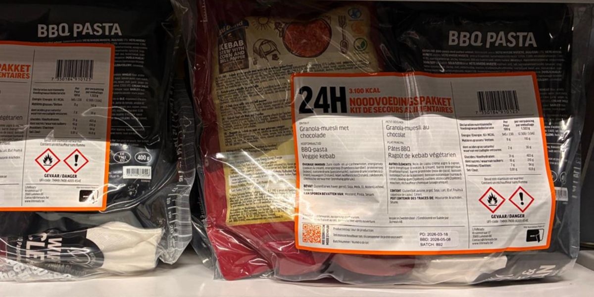 Belgian Supermarket Giant Makes Waves With A €29 ‘survival Food Kit’