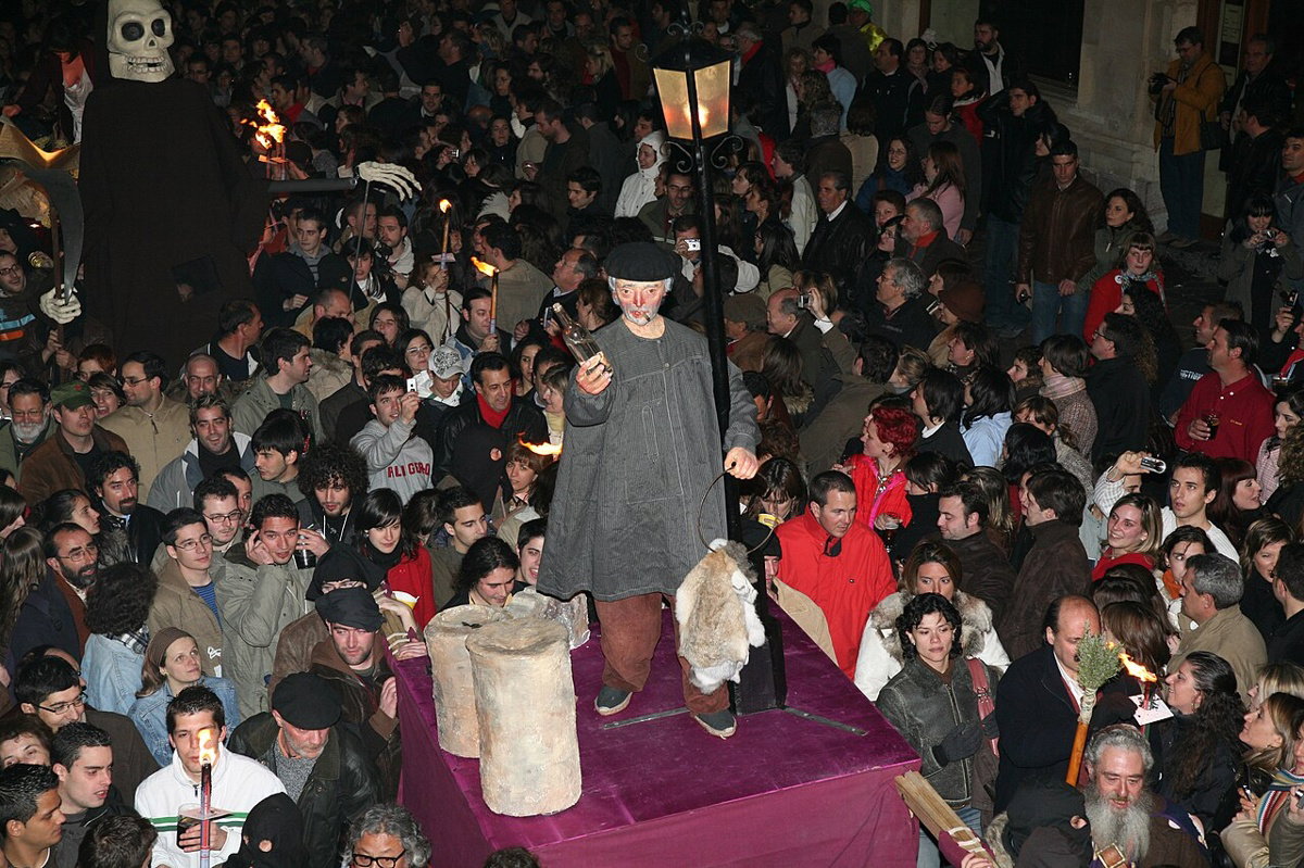 While Spain marks Easter in silence, one city drinks all night