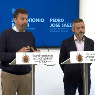 Elche city council members during a session approving new rural land regulations