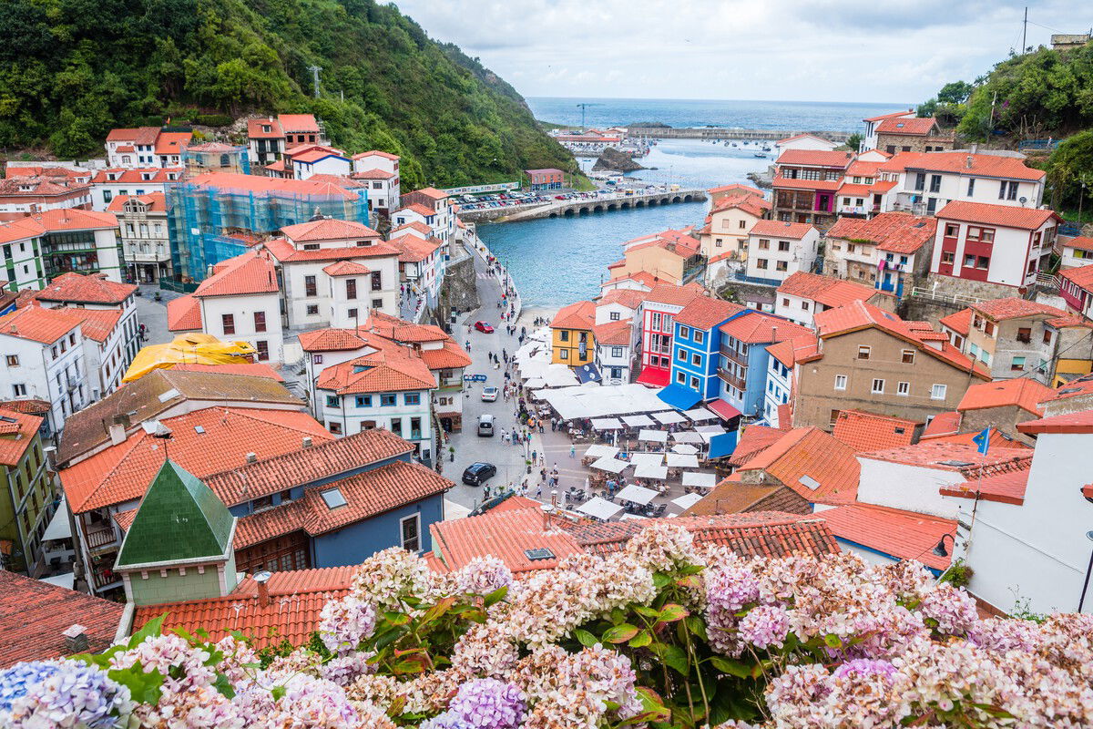 The beautiful town of Cudillero