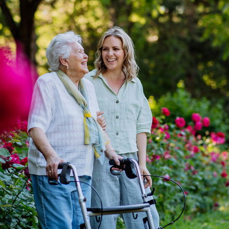 Care worker in Finnish elderly care home