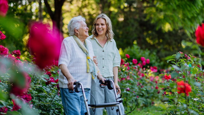 Care worker in Finnish elderly care home