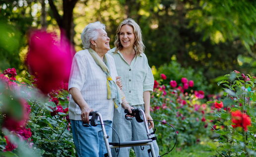 Care worker in Finnish elderly care home