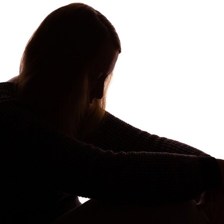 Silhouette of a woman symbolising a euthanasia case and personal struggle in Spain