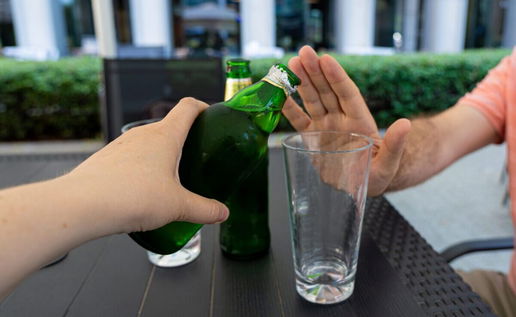 More and more people turning down a beer