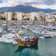 Estepona from the air.