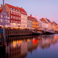 Copenhagen harbour, where floating islands could be installed