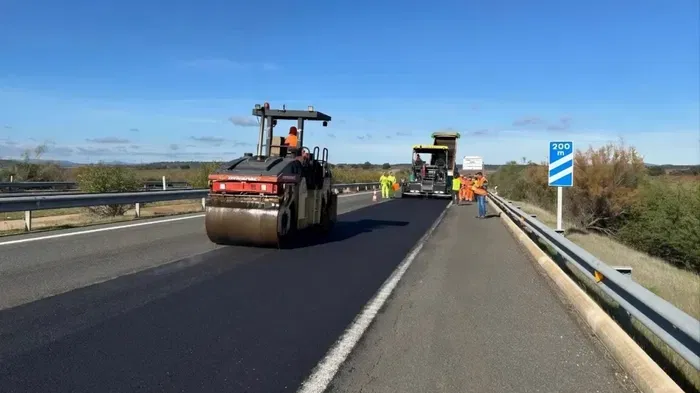 Resurfacing works on A-7