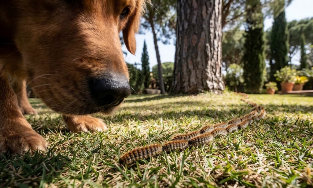 Processionary caterpillars trigger emergency warning for Axarquia dog owners