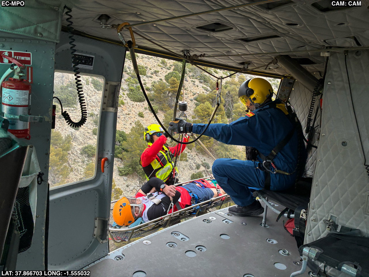 Hiker Rescued By Helicopter After Fall In Sierra Espuña