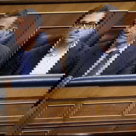 Spain's Prime Minister Pedro Sánchez in Congress