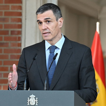 Spanish prime minister Pedro Sánchez