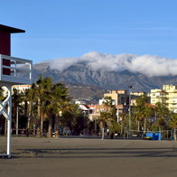 Torre del Mar to the peak of La Maroma, hiking.