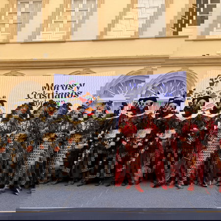 Computer keyboard with a yellow key labelled bank holiday