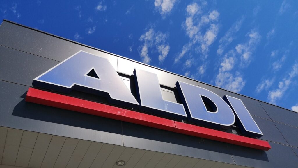 Residents rejoice at the reopening of Aldi