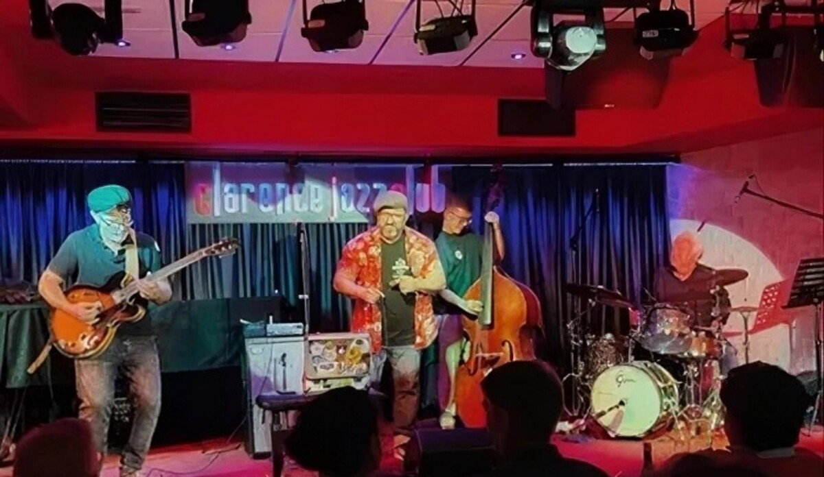 Blue Stompers Head To Jazz Pub Estepona Port