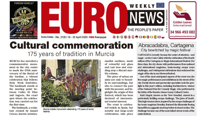 Costa Calida 16 – 22 April 2026 Issue 2128