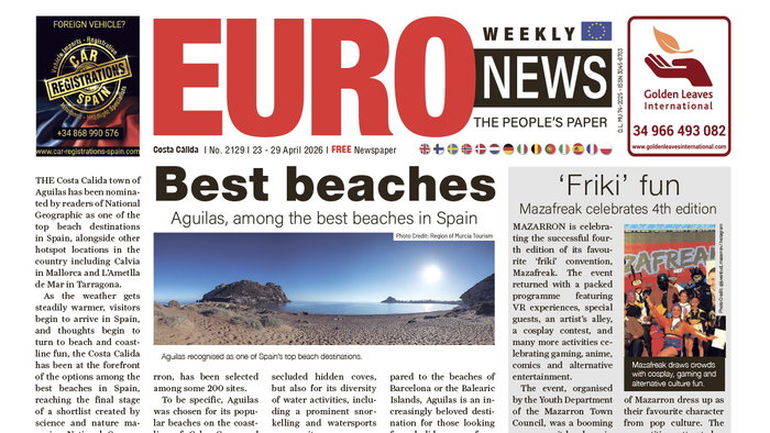 Costa Calida 23 - 29 April 2026 Issue 2129