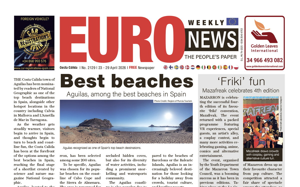 Costa Calida Newspaper 23 - 29 Apr 2026