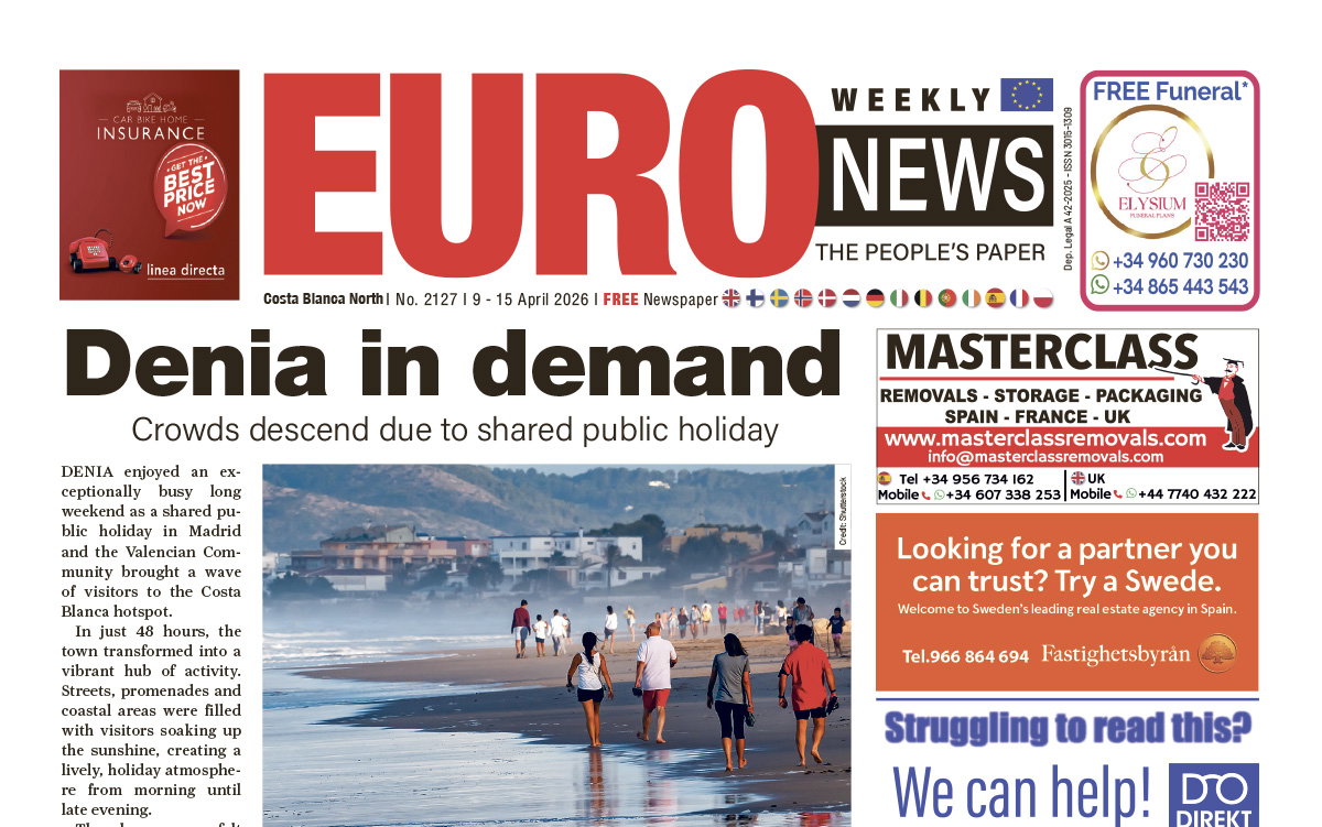 Costa Blanca North Newspaper 9 - 15 Apr 2026