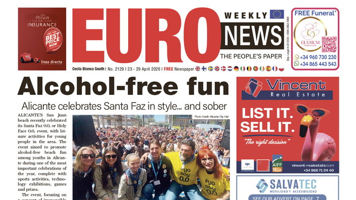 Costa Blanca South 23 - 29 April 2026 Issue 2129