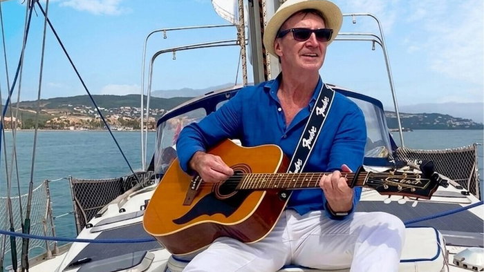 Gary Baxendale on the Cava Cruise for age care