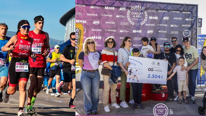 the third edition of the Volta a Peu Portal de la Marina