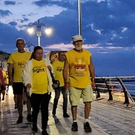 The Darkness into Light charity walk