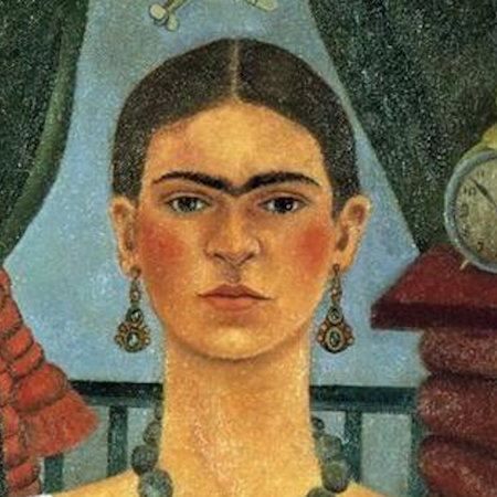 A self-portrait by Kahlo.