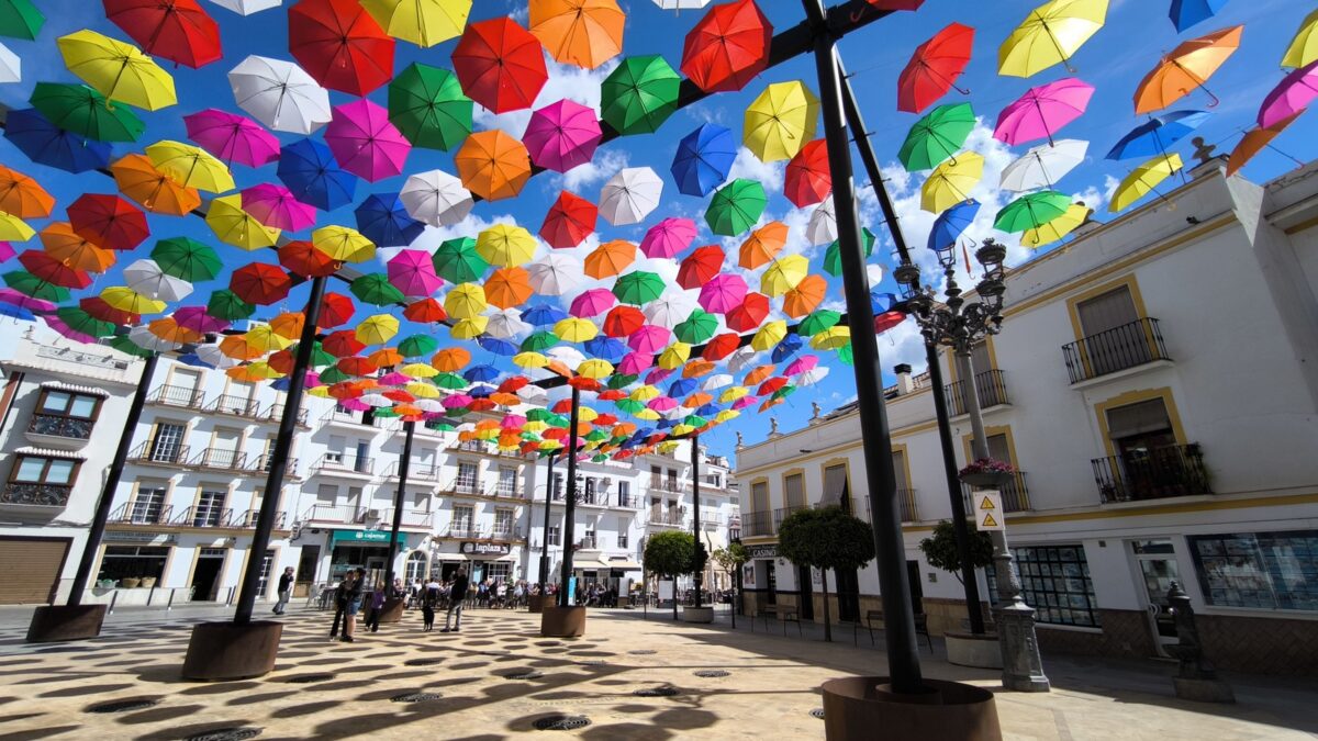 Nothing More Instagrammable Than The Famous Multicoloured Umbrellas Of Torrox