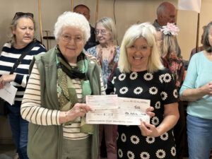 Age Concern cheque