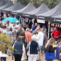 Market stalls from around the World.