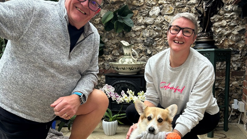 Our house-sitters love animals and they also like caring for homes.