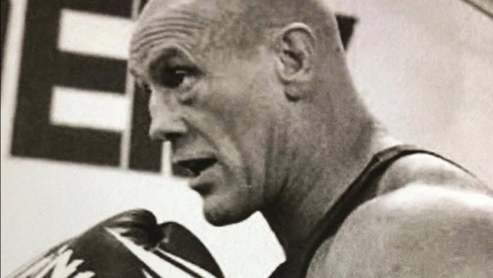 Boxing trainer Mark lodge or 'Lodgey'