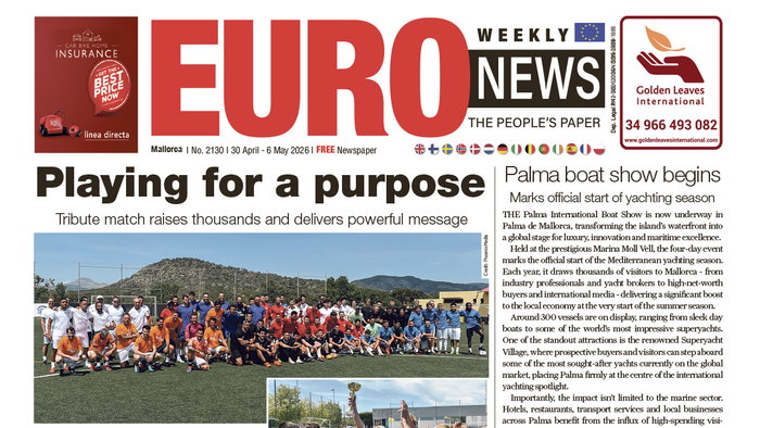 Mallorca 30 April – 6 May 2026 Issue 2130